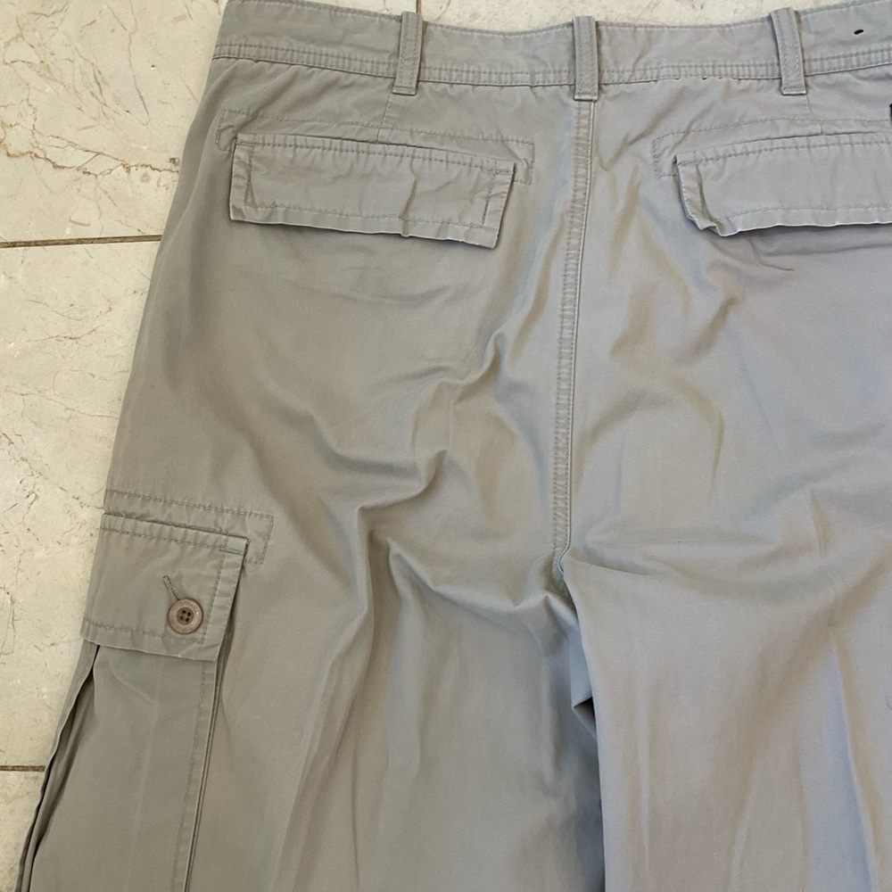 Banana Republic Cargo Pants, Khaki Color, 100% Cotton, 6-Pockets, Men’s 36 x 34 - Picture 10 of 15